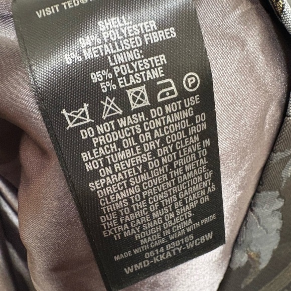 Ted Baker Katy Ice Palace Skater Dress Size 0 US 2 - Picture 10 of 10